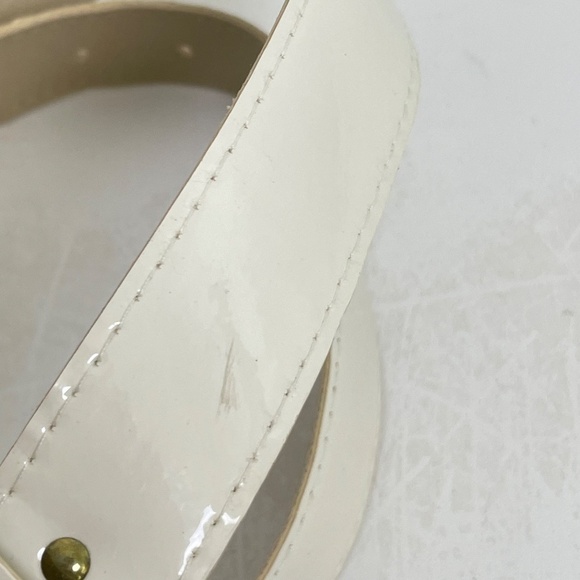 Vintage Minimalist Retro 60s 70s 80s engraved gold belt buckle XS/S - Picture 12 of 14